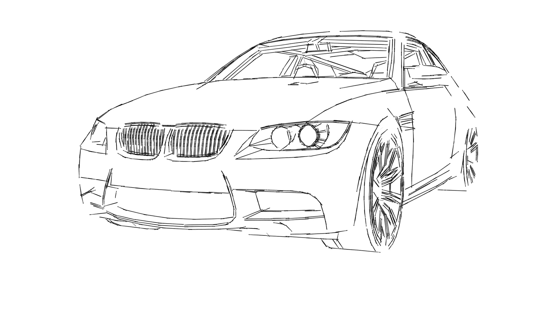 BMW kolorowanki